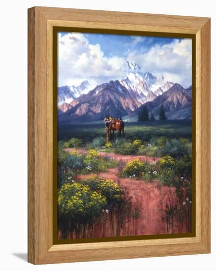 Flowers for Mama-Jack Sorenson-Framed Stretched Canvas