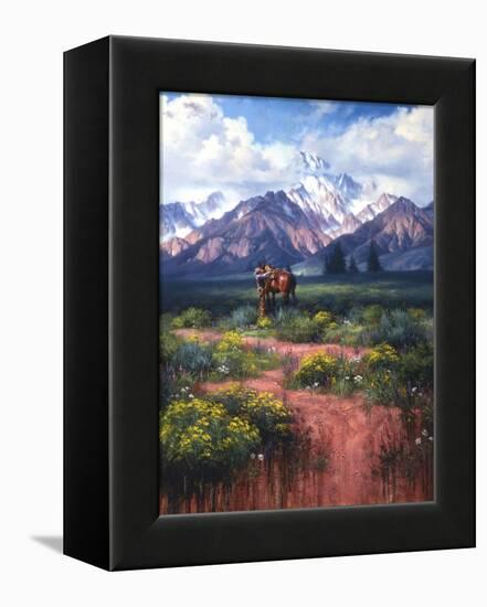 Flowers for Mama-Jack Sorenson-Framed Stretched Canvas