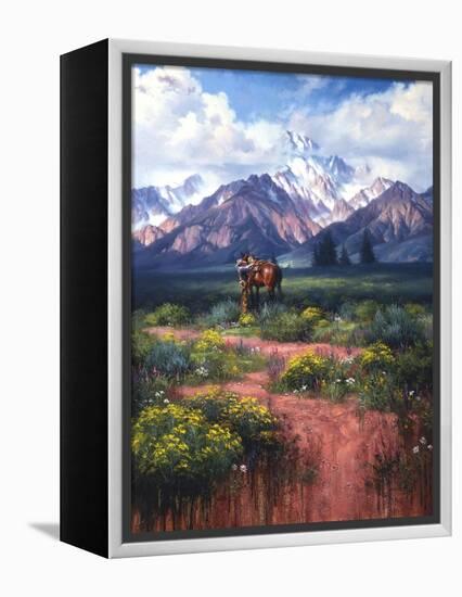 Flowers for Mama-Jack Sorenson-Framed Stretched Canvas