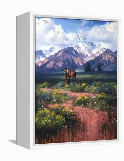 Flowers for Mama-Jack Sorenson-Framed Stretched Canvas