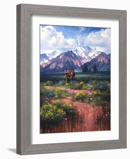 Flowers for Mama-Jack Sorenson-Framed Art Print