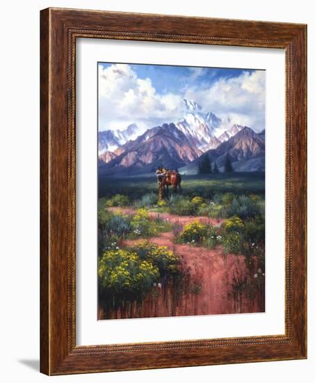 Flowers for Mama-Jack Sorenson-Framed Art Print