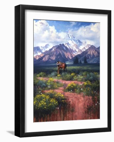 Flowers for Mama-Jack Sorenson-Framed Art Print