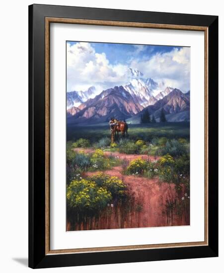 Flowers for Mama-Jack Sorenson-Framed Art Print