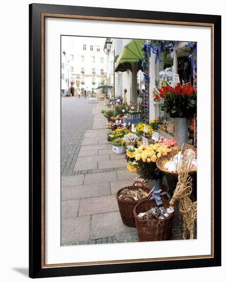 Flowers For Sale, Munich, Germany-Adam Jones-Framed Photographic Print