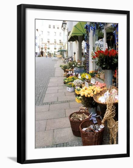 Flowers For Sale, Munich, Germany-Adam Jones-Framed Photographic Print