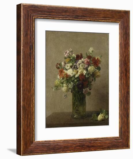 Flowers from Normandy, 1887-Henri Fantin-Latour-Framed Art Print