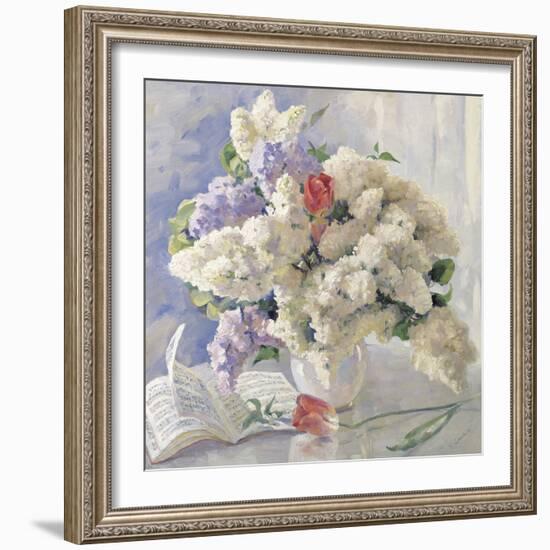 Flowers from Strauss-Valeriy Chuikov-Framed Giclee Print