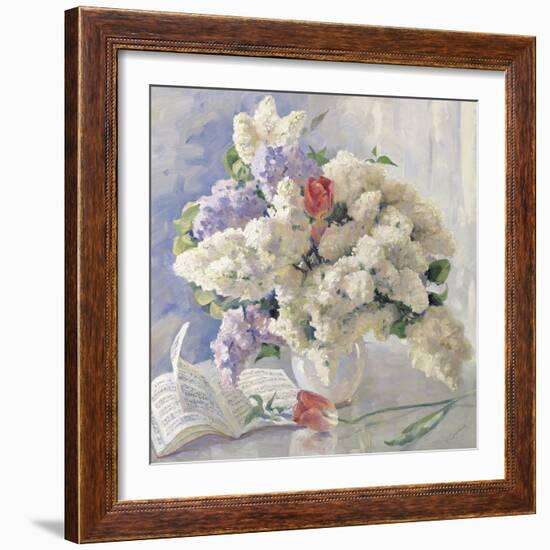 Flowers from Strauss-Valeriy Chuikov-Framed Giclee Print