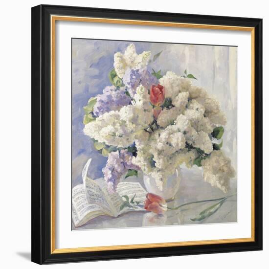 Flowers from Strauss-Valeriy Chuikov-Framed Giclee Print