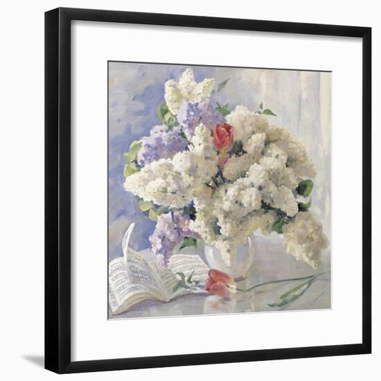 Flowers from Strauss-Valeriy Chuikov-Framed Giclee Print