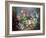 Flowers, Fruit with a Monkey and a Parrot-Jean-Baptiste Monnoyer-Framed Giclee Print