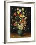 'Flowers in a Blue Vase, about 1608' Giclee Print - Jan Brueghel the ...