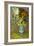 Flowers in a Blue Vase-Vincent van Gogh-Framed Giclee Print