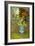 Flowers in a Blue Vase-Vincent van Gogh-Framed Giclee Print