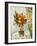 Flowers in a Chinese Vase (Oil on Canvas)-George Leslie Hunter-Framed Giclee Print