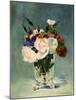 Flowers in a Crystal Vase ll, 1882-Edouard Manet-Mounted Art Print