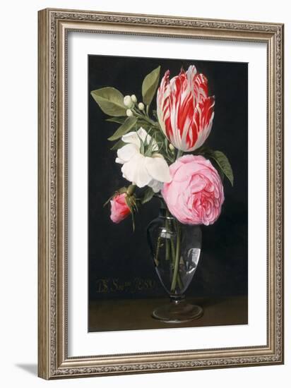 Flowers in a Glass Vase-Daniel Seghers-Framed Giclee Print