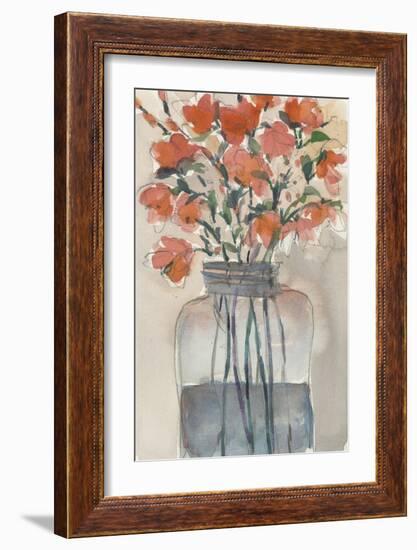 Flowers in a Jar I-Samuel Dixon-Framed Premium Giclee Print