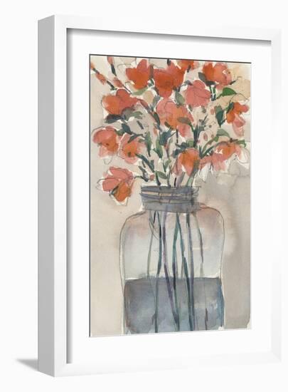 Flowers in a Jar I-Samuel Dixon-Framed Art Print