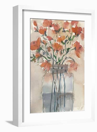 Flowers in a Jar II-Samuel Dixon-Framed Art Print