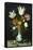 Flowers in a Porcelain Vase, C1600-Ambrosius Bosschaert-Framed Premier Image Canvas