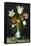Flowers in a Porcelain Vase, C1600-Ambrosius Bosschaert-Framed Premier Image Canvas