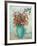 Flowers in a Turquoise Vase, C.1912-Odilon Redon-Framed Giclee Print