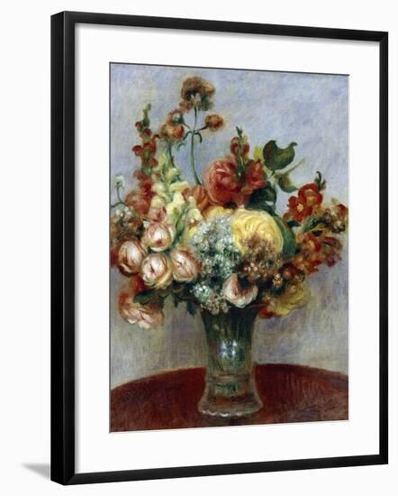 Flowers in a Vase, 1898-Pierre-Auguste Renoir-Framed Giclee Print