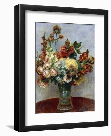 Flowers in a Vase, 1898-Pierre-Auguste Renoir-Framed Giclee Print