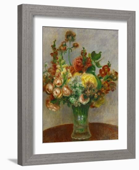 Flowers in a Vase, 1898-Pierre-Auguste Renoir-Framed Giclee Print