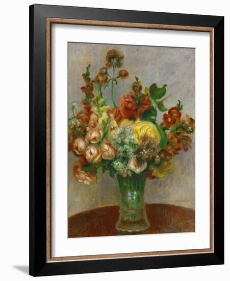 Flowers in a Vase, 1898-Pierre-Auguste Renoir-Framed Giclee Print