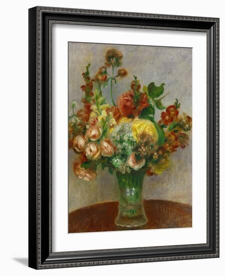 Flowers in a Vase, 1898-Pierre-Auguste Renoir-Framed Giclee Print