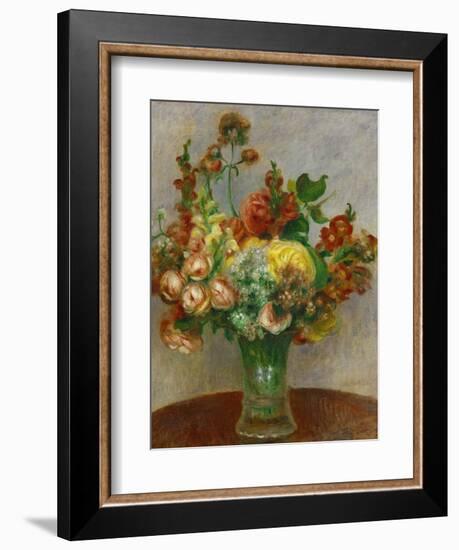 Flowers in a Vase, 1898-Pierre-Auguste Renoir-Framed Giclee Print