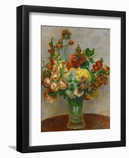 Flowers in a Vase, 1898-Pierre-Auguste Renoir-Framed Giclee Print