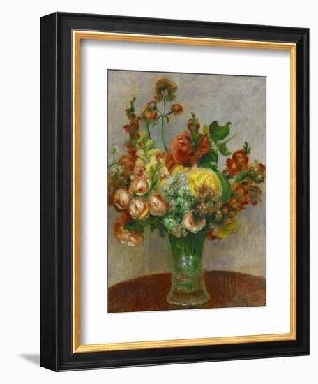 Flowers in a Vase, 1898-Pierre-Auguste Renoir-Framed Giclee Print