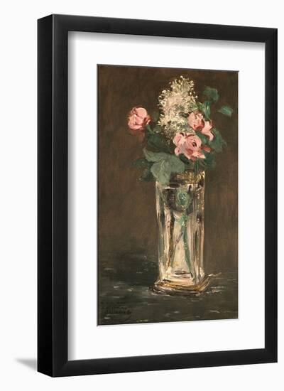 Flowers in a Vase, c.1882-Edouard Manet-Framed Art Print