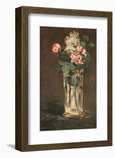 Flowers in a Vase, c.1882-Edouard Manet-Framed Art Print