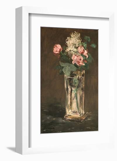 Flowers in a Vase, c.1882-Edouard Manet-Framed Art Print