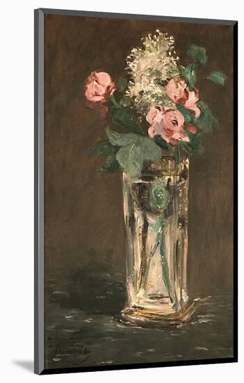 Flowers in a Vase, c.1882-Edouard Manet-Mounted Art Print