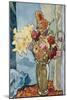 Flowers in a Vase; Fleurs Dans Un Vase, C.1939 (Oil on Canvas)-Louis Valtat-Mounted Giclee Print