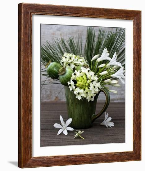 Flowers in a Vase-Catherine Beyler-Framed Art Print