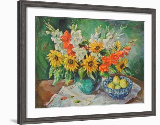 Flowers in a Vase-Kaufmann-Framed Collectable Print