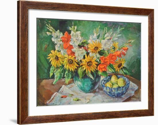 Flowers in a Vase-Kaufmann-Framed Collectable Print