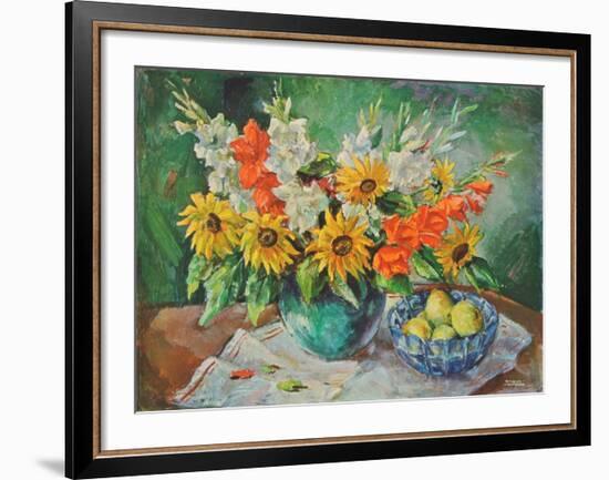 Flowers in a Vase-Kaufmann-Framed Collectable Print