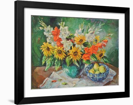 Flowers in a Vase-Kaufmann-Framed Collectable Print