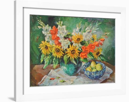 Flowers in a Vase-Kaufmann-Framed Collectable Print