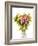 Flowers in a vase-Panoramic Images-Framed Photographic Print