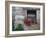 Flowers in a Window In a Tuscan Village, San Quirico d'Orcia, Italy-Dennis Flaherty-Framed Photographic Print