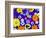 Flowers in Blues and Yellows-Darrell Gulin-Framed Photographic Print